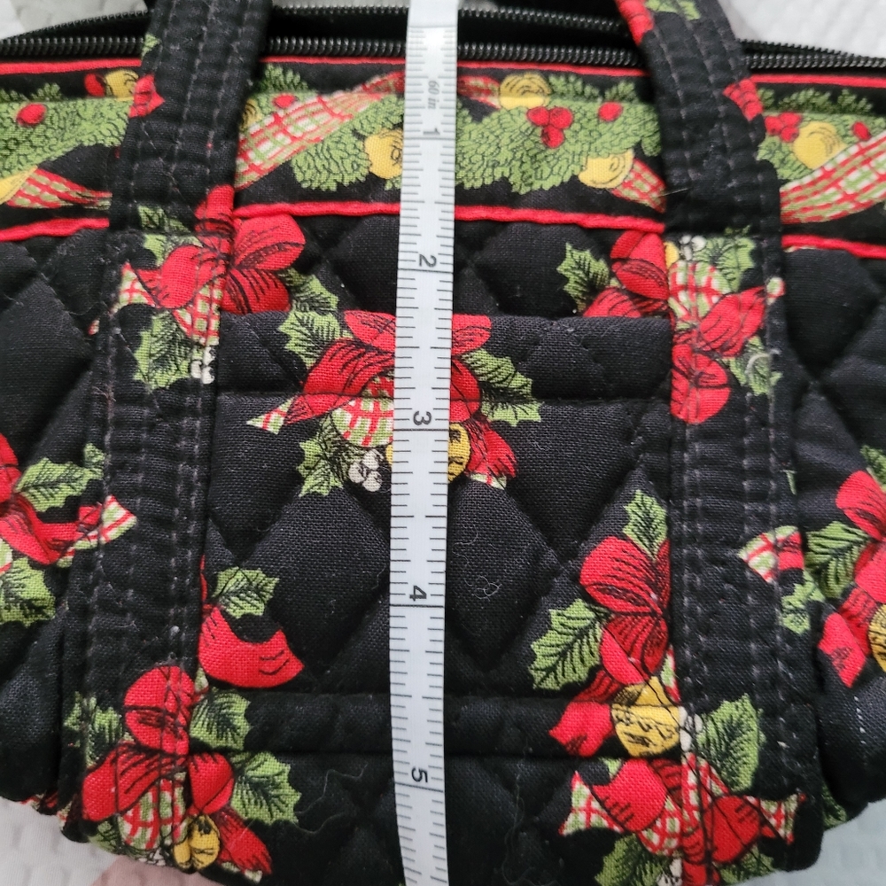 Vera Bradley teeny addy hens n holly bag - Picture 3 of 4